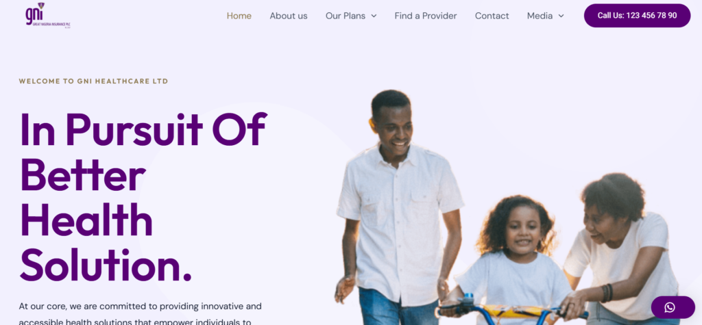 gni website redesign screenshot