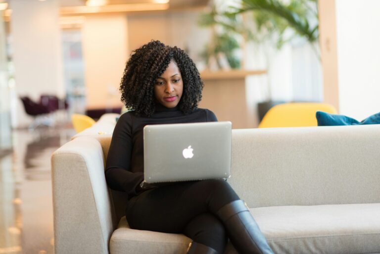 professional web developer working on a site relaunch